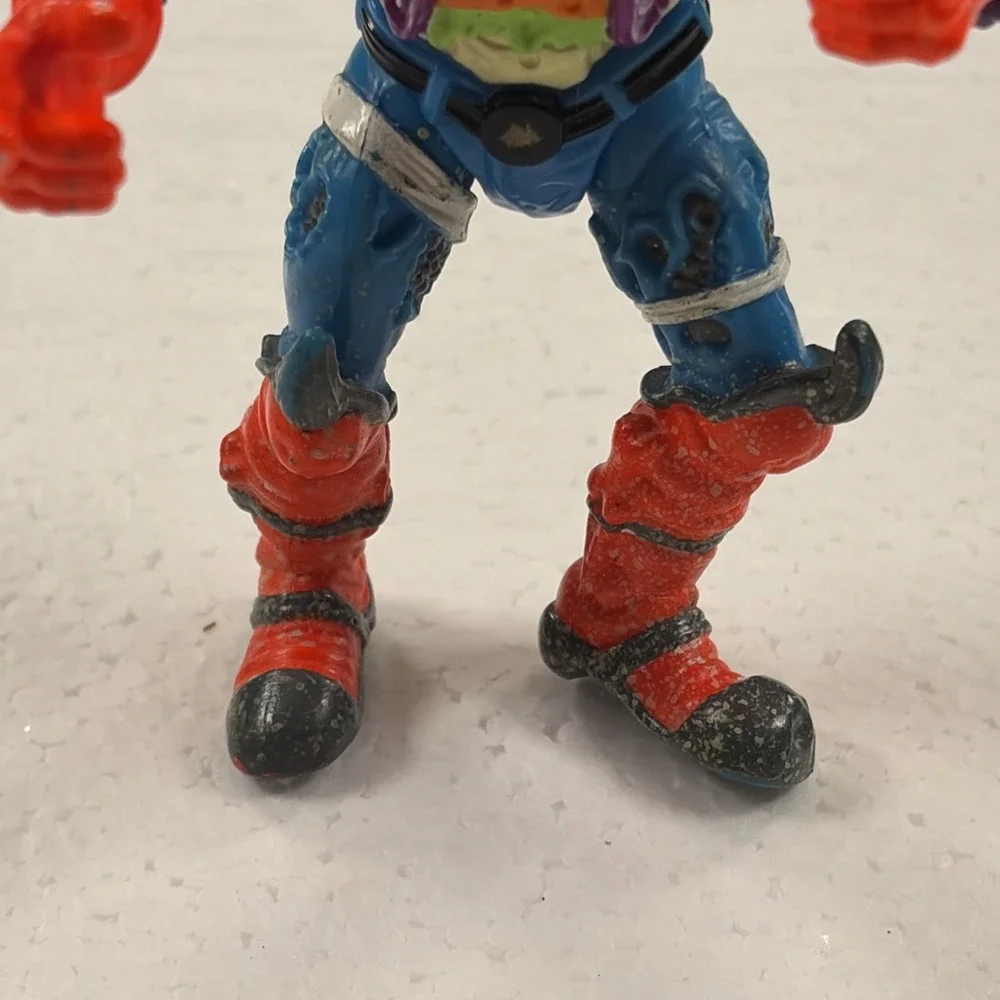 Vintage 1991 Toxic Crusaders BONEHEAD Action Figure Playmates Toys Troma